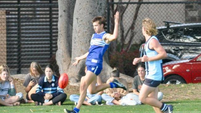 Sacred Heart footballer Luca Whitelum. Picture: Supplied, Sacred Heart College