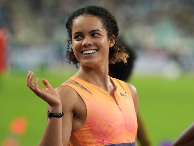 19-year-old Torrie Lewis led the team. Picture: World Athletics