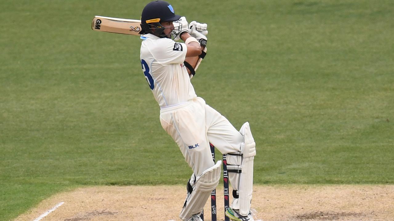 Seen this shot before? Kerry O’Keeffe says NSW teen Jason Sangha has the hallmarkings of Ricky Ponting.