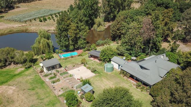 There was a boutique vineyard and winery, farm forestry and an Angus cattle operation at Glenisla prior to sale.