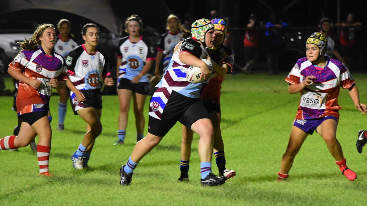 Western Ringers v Southern Outback U17 girls. Adrian Vowles Cup 2020.
