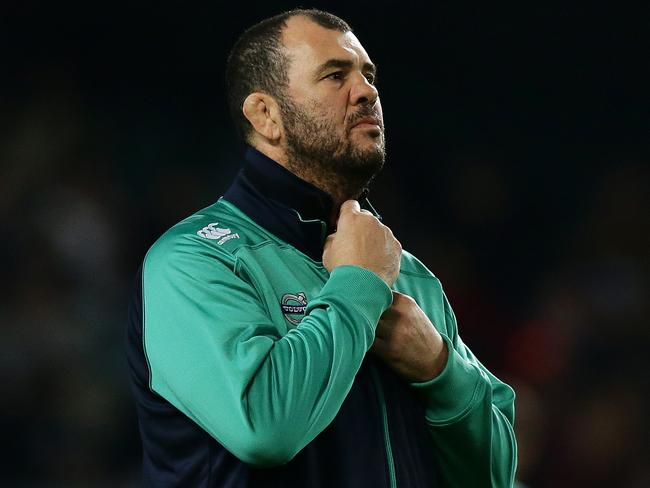 The Waratahs are missing Michael Cheika’s intensity. Picture: Brett Costello