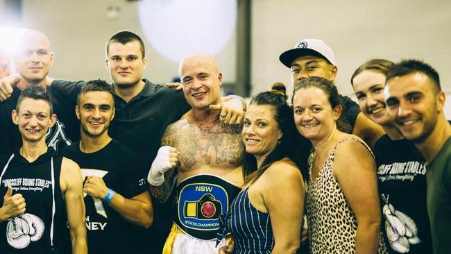 Nick is a former boxer but had a relapse while drafting plans for his new rehab centre