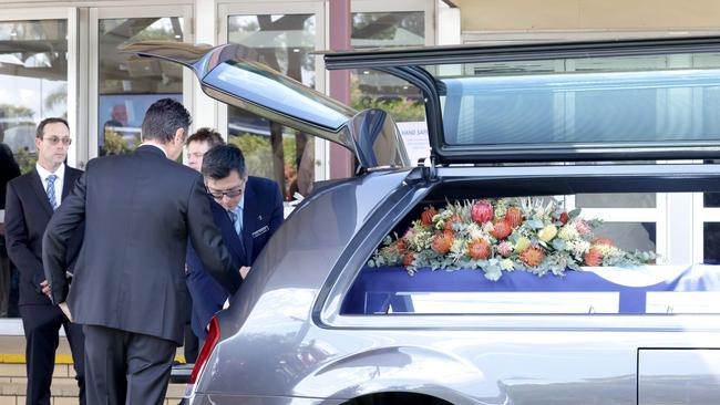 At the State Funeral Service for Mike Ahern AO, at Our Lady of the Rosary Catholic Church, Caloundra, on Friday 25th August 2023 - Photo Steve Pohlner