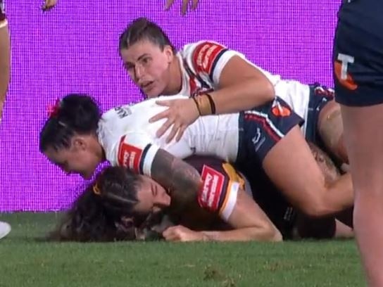 History as NRLW star sent off for ‘hated’ act