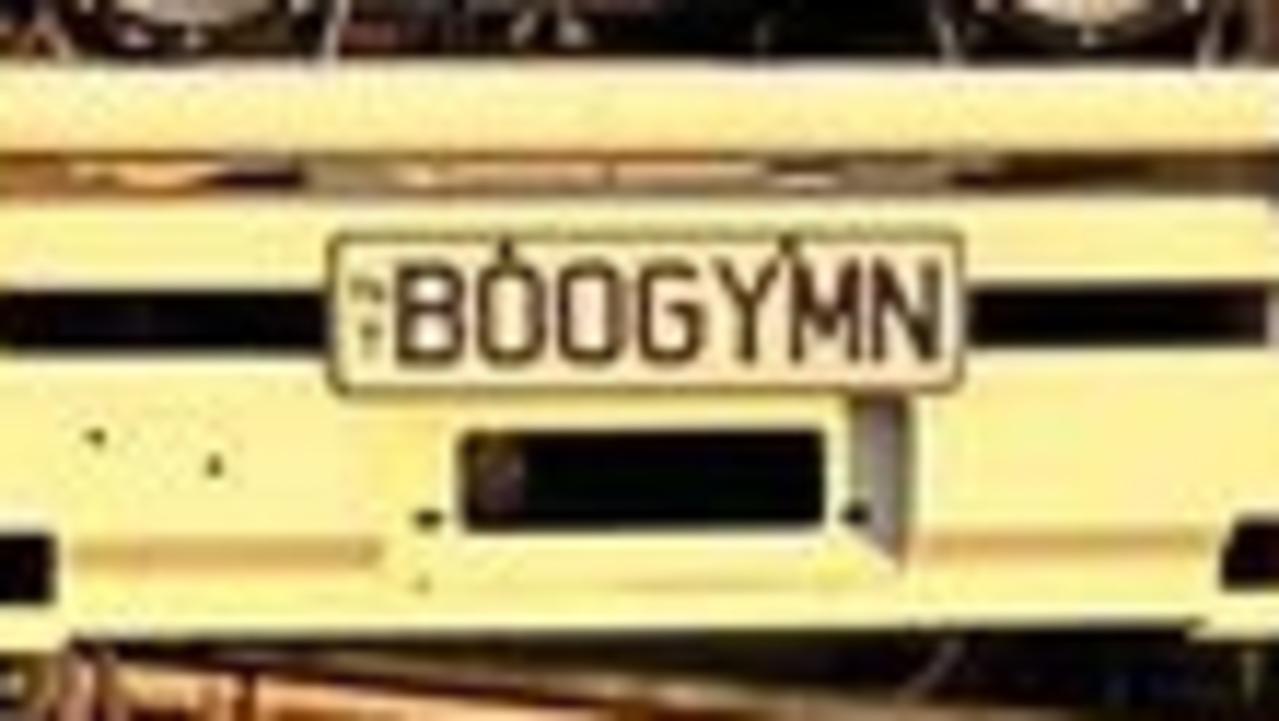 NT funny number plate, BOOGYMN. Picture: Facebook / Darwin Oven Cleaner