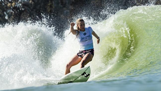 Macy Callaghan is one of only two rookies on the world tour this year. (