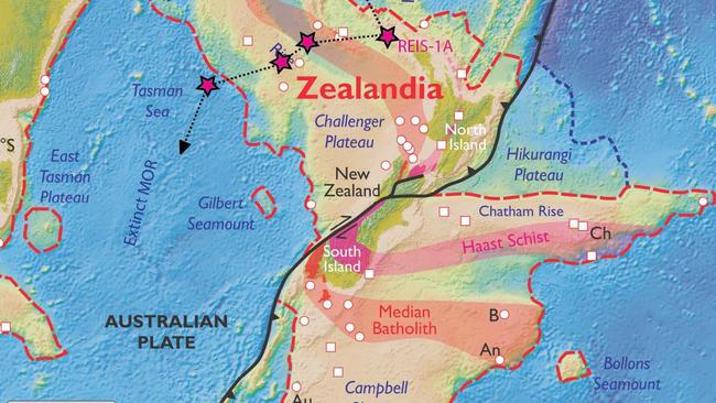 Australian expedition aims to study continent of Zealandia | Herald Sun