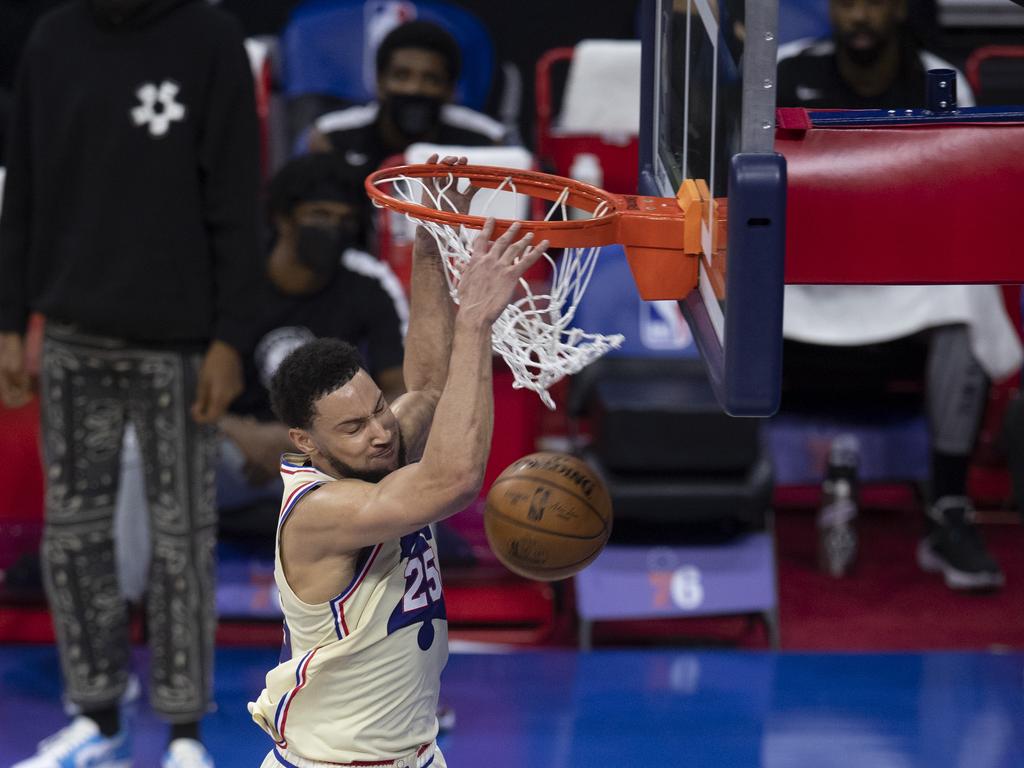 Ben Simmons will be a big boost to the Boomers in Tokyo. Picture: Mitchell Leff/Getty Images.