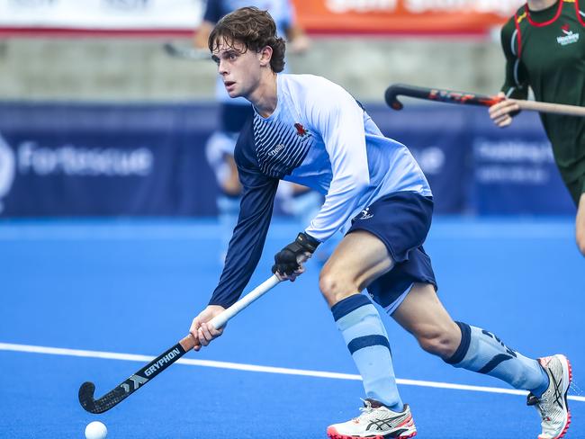 Toby Mallon, 17, is the youngest player in the Burras' squad. Pictured in action for the NSW U21 side.