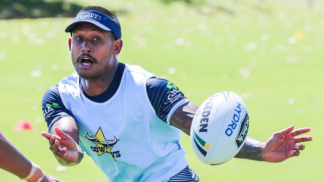 Ben Barba is happy to be back, even for preseason. (AAP Image/Michael Chambers)