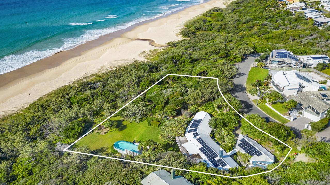 33 Ross Crescent, Sunshine Beach, will go to auction in August for the first time in nearly 40 years. Photo: Tom Offermann Real Estate