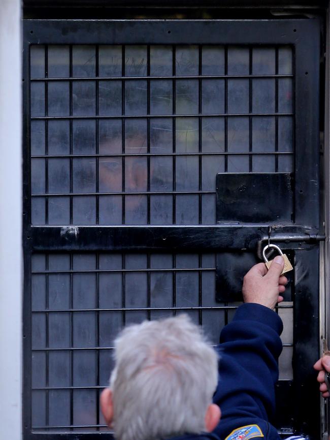 Harriet Wran arrives at court. Picture: John Grainger