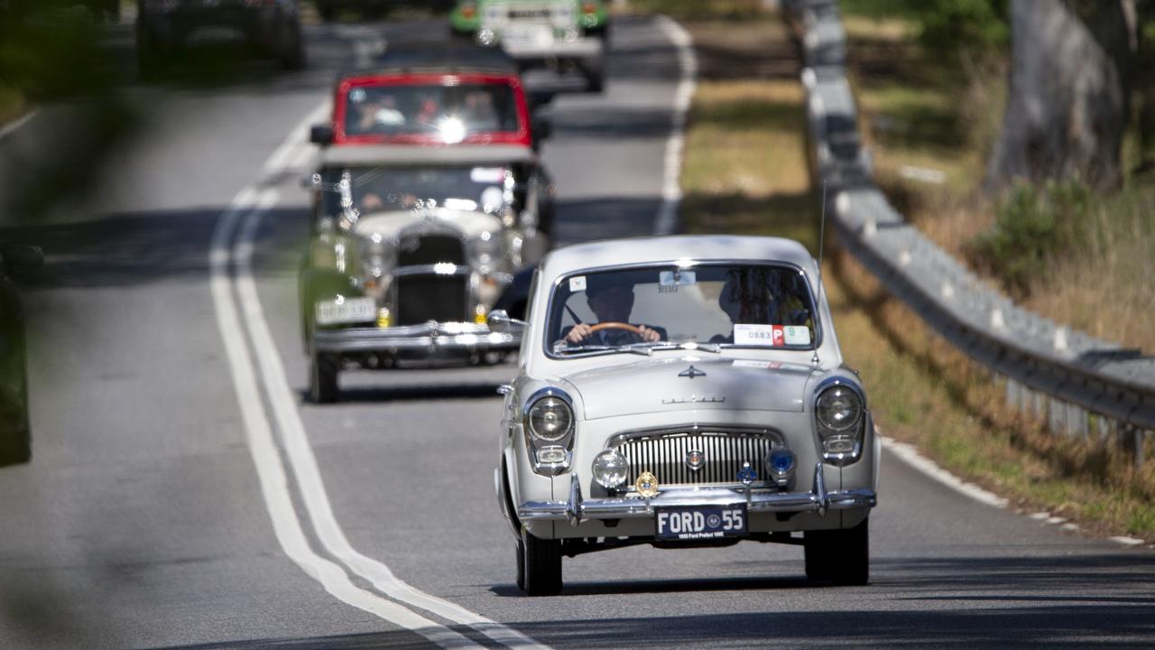 Bay to Birdwood on the road. Picture: Brett Hartwig