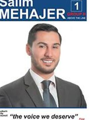 Salim Mehajer is the deputy mayor of Auburn.