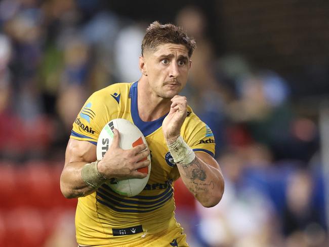 Zac Lomax had a super night for the Eels. (Photo by Scott Gardiner/Getty Images)