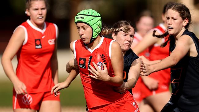 Ella Parker. Photo by Brendon Thorne/AFL Photos