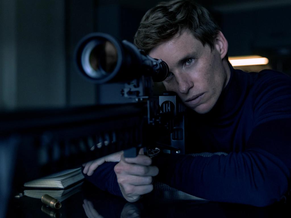 Eddie Redmayne in The Day of the Jackal based upon the book by Frederick Forsyth