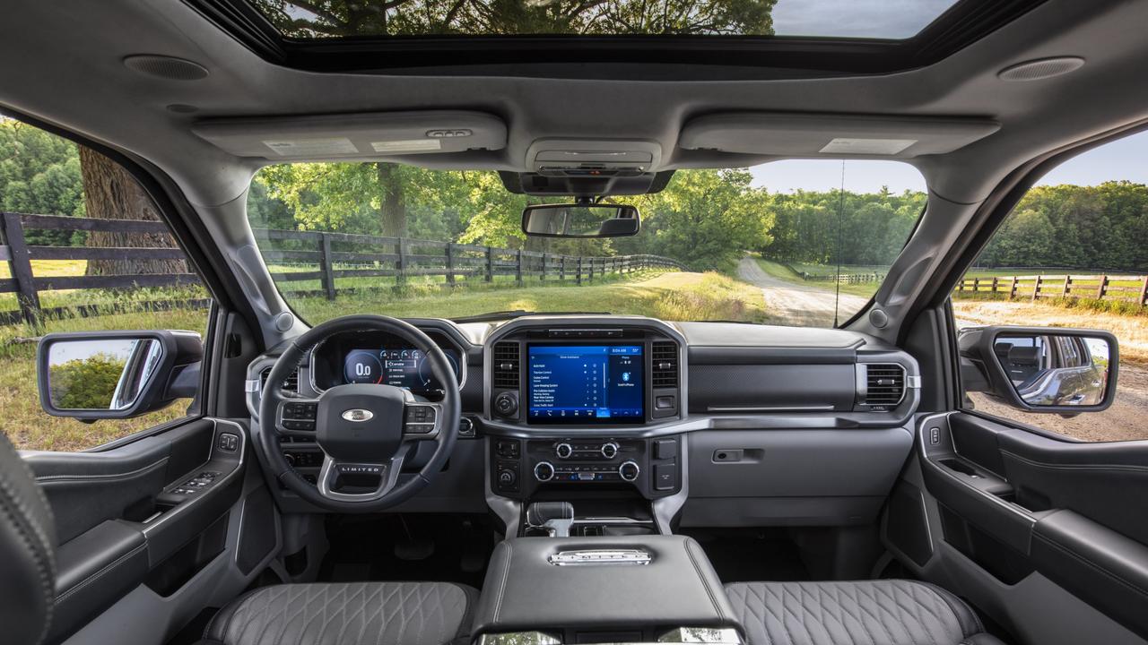 High-end Ford F-150 models rival luxury cars for space and features.