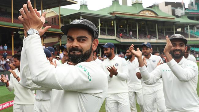 India's Virat Kohli is a crowd pleaser, but would be as competitive without them, says Nathan Lyon.