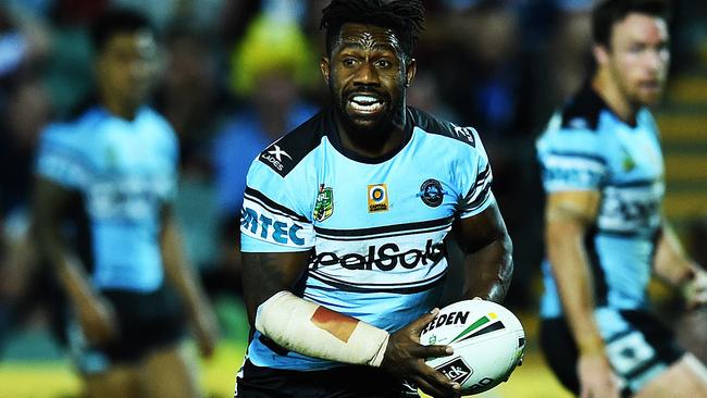 Segeyaro has spent the past two seasons with the Sharks. Picture: Zak Simmonds