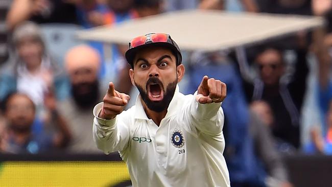 Virat Kohli led his country to the historic triumph. Picture: William West