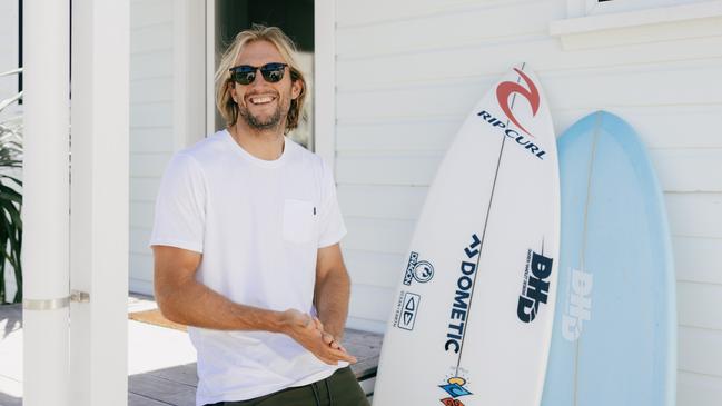 Gold Coast pro surfer Owen Wright is selling two of four Byron Bay houses he is developing.