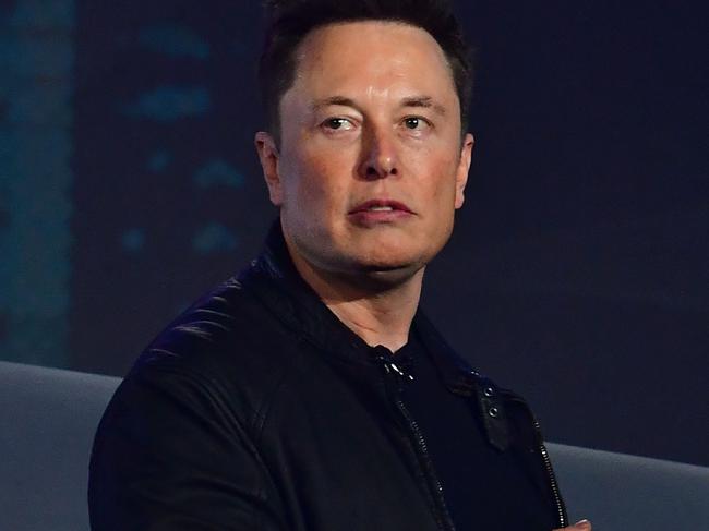 (FILES) In this file photo taken on November 21, 2019 Tesla co-founder and CEO Elon Musk introduces the newly unveiled all-electric battery-powered Tesla Cybertruck at Tesla Design Center in Hawthorne, California. - Elon Musk took control of Twitter and fired its top executives, US media reported late October 27, 2022, in a deal that puts one of the top platforms for global discourse in the hands of the world's richest man. Musk sacked chief executive Parag Agrawal, as well as the company's chief financial officer and its head of legal policy, trust and safety, the Washington Post and CNBC reported citing unnamed sources. (Photo by Frederic J. BROWN / AFP)