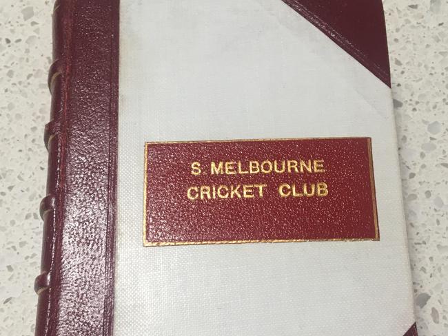 The Holdsworths bought the collection from the cricket club and have now donated it back.