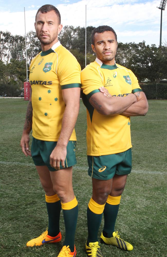 Michael Cheika could opt for the experience of Quade Cooper and Will Genia for his World Cup halves pairing.