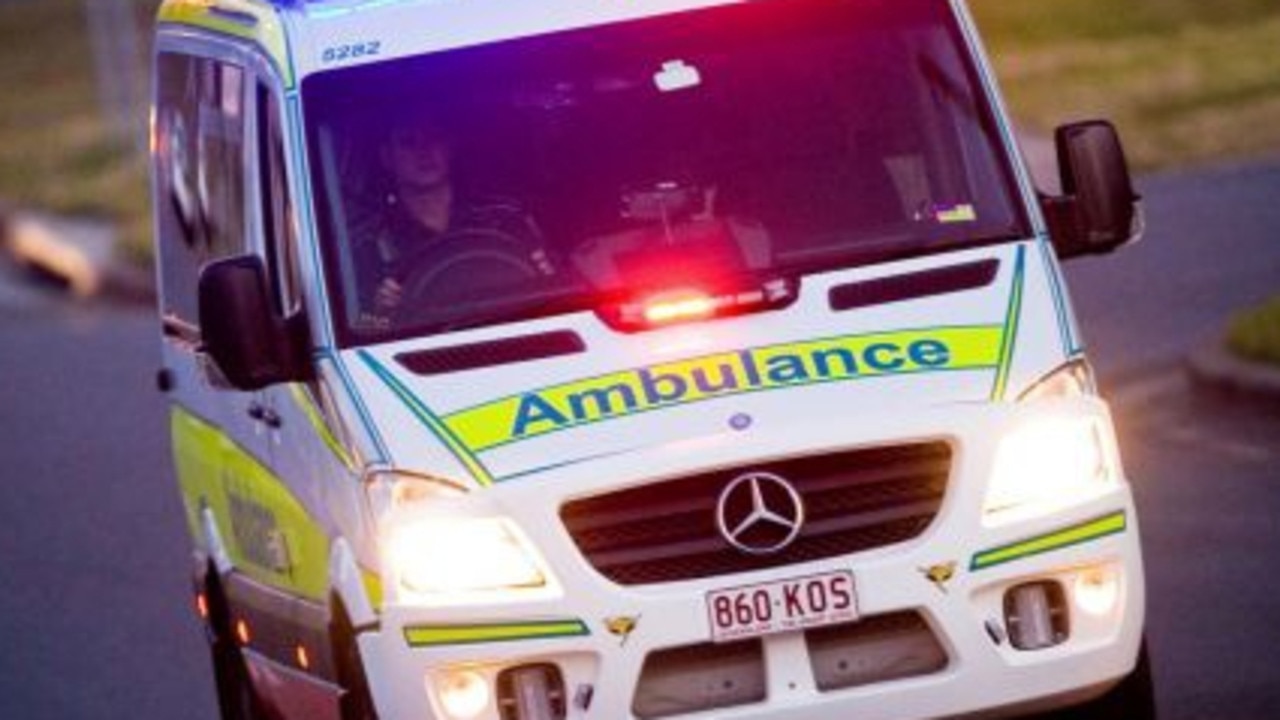 A driver was taken to hospital with serious but stable injured after his car hit a tree and rolled multiple times on the Peak Downs Highway.