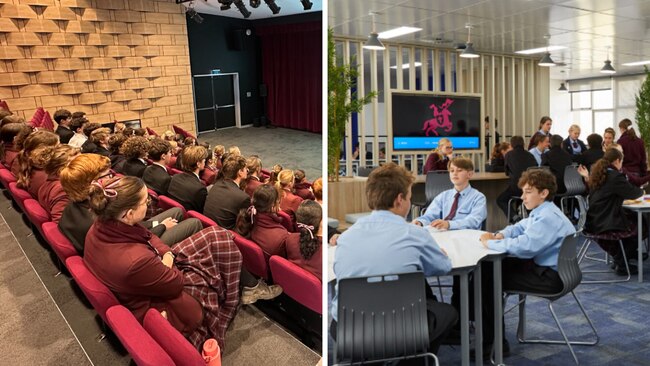 Chevalier College is permanently adopting a four-day face-to-face learning week for some of its senior students. Picture: chevaliercollegeofficial/Instagram