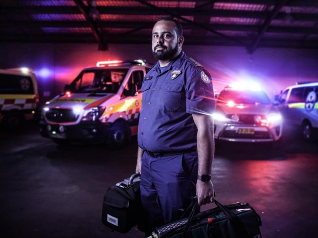 Insp Ibrahim is well known to viewers of NewsCorp’s The Night Watch. Picture: Richard Dobson