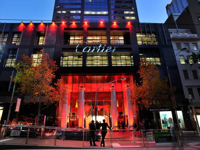 Cartier - Christmas Shop Front - Melbourne Australia - MELBOURNE GIRL