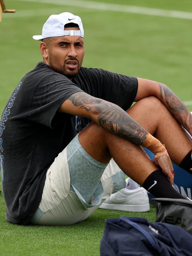 He has barely been on court in 12 months. (Photo by Clive Brunskill/Getty Images)