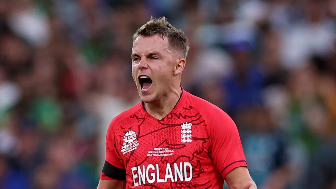 Sam Curran was named player of the match after taking three wickets.