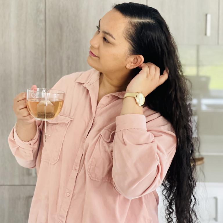 Renei Koko has 50,000 followers on TikTok where she shares home organisation and cleaning advice. Picture: TikTok/Renei Koko