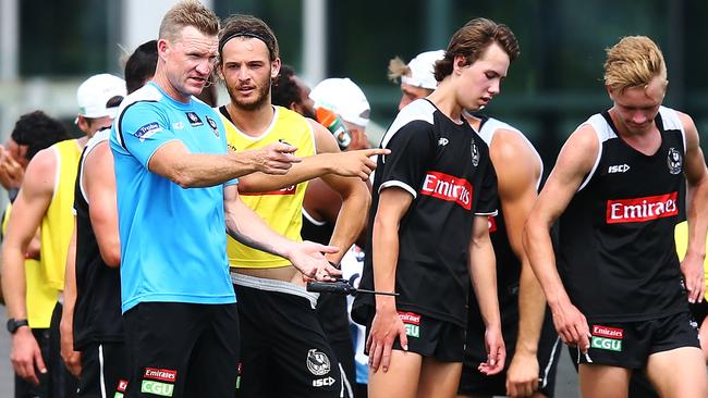 Nathan Buckley is dealing with another lengthy injury list. Picture: Getty Images