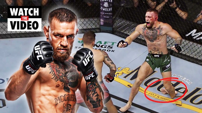 UFC 264: Conor McGregor breaks leg in loss to Dustin Poirier