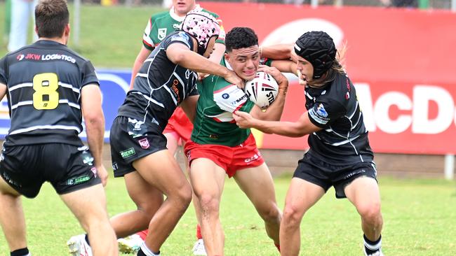 Wynnum Manly player David Bryenton The Cyril Connell Cup. Tweed Heads Vs Wynnum Manly Saturday February 10, 2024. Picture, John Gass