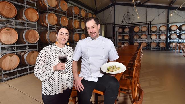 Paul Cooper and his wife Jaclyn, who own nearby Bianchet Winery, bought Fergusson Winery in the Yarra Valley. Picture: Nicki Connolly.