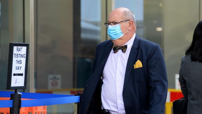Former teacher Kirk Skinner at the County Court Picture: Andrew Henshaw
