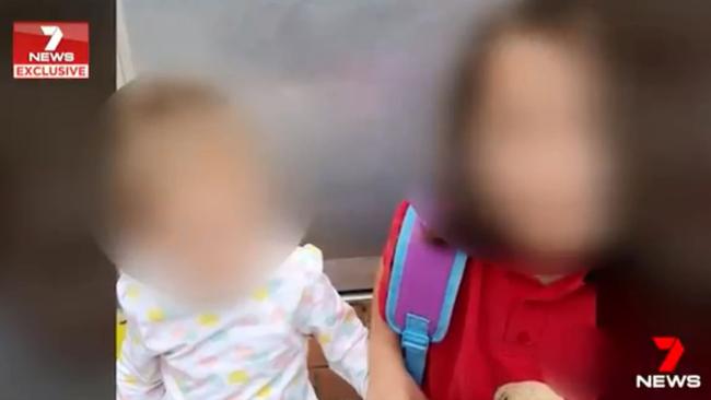 The two young girls who lived in the Adelaide home have now been taken into care. Picture: Seven News