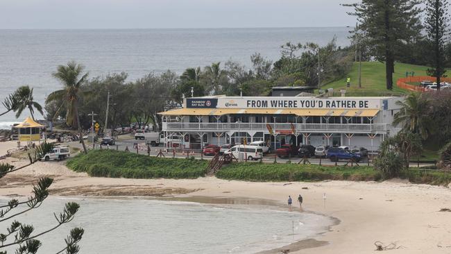 Gold Coast City Council unveiled big plans for the Snapper Rocks/Rainbow Bay foreshore. Picture Glenn Hampson