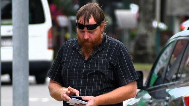 Shaun Marshall Bailey outside the Ingham Magistrates Court. Picture: Cameron Bates