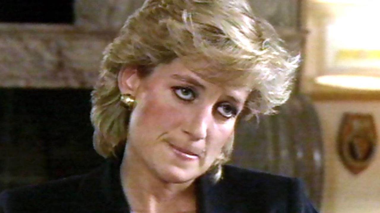 Diana, Princess of Wales during the Panorama episode in 1995.