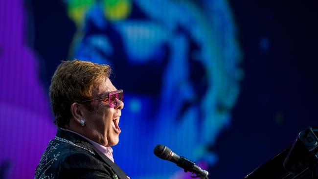 British singer-songwriting legend Elton John. Picture: Fabrice Coffrini