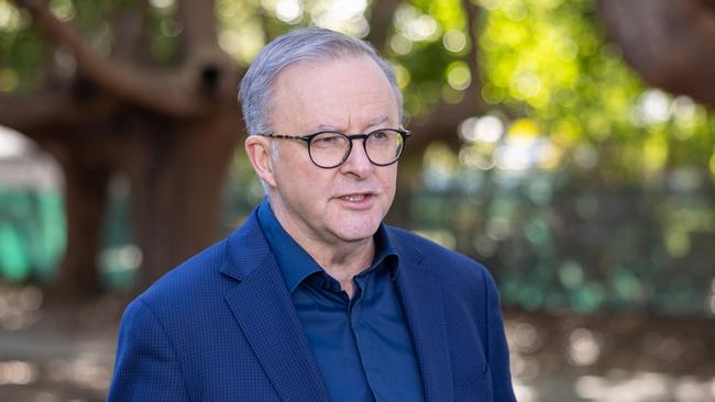 Anthony Albanese faces a challenging week in parliament, with many of his bills stalled without the support to pass. Picture: Seb Haggett / NewsWire