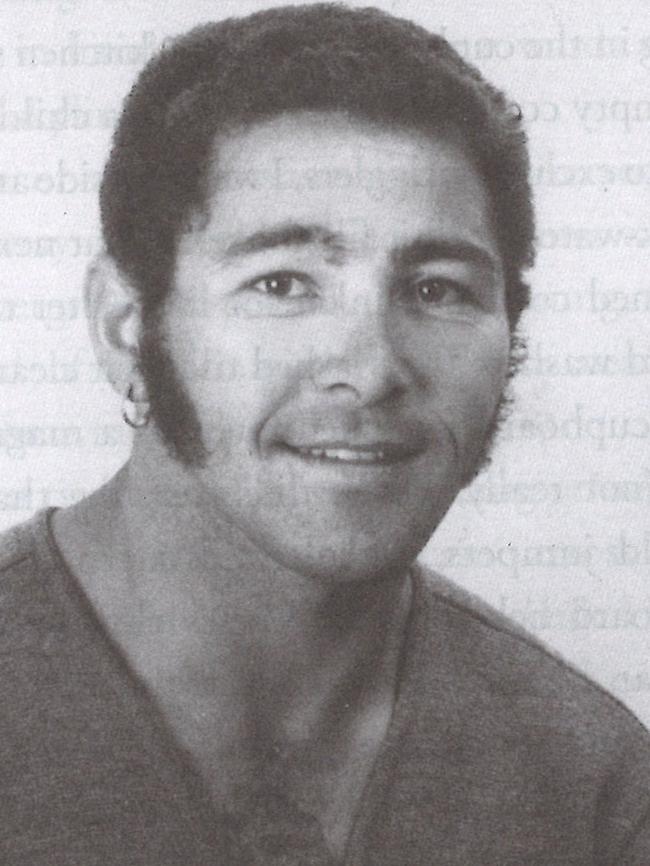 Joe Tognolini, age 23, in 1969.