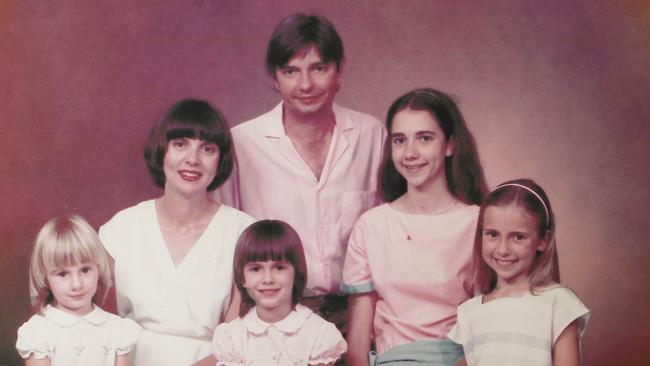 Henry and Lorelle Palaszczuk with daughters Julia, Nadia, Annastacia and Catherine.